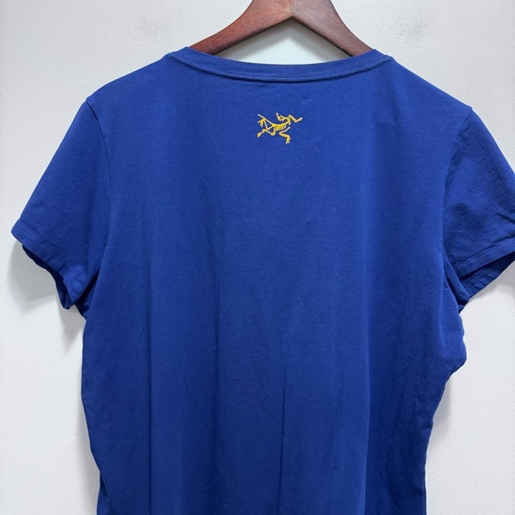 Arc’teryx Blue Vneck Cotton Short Sleeve T Shirt Size XL - Picture 6 of 10